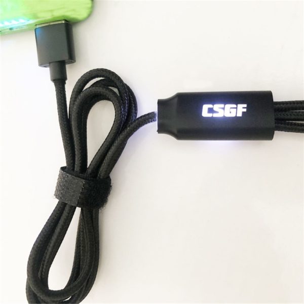 Charging Cable With Custom LED Luminous Lighting Logo - 图片 5