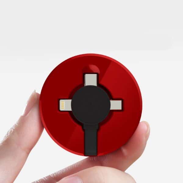 Custom Super Fast 66w 4-in-1 Retractable Charging Cable - 图片 5