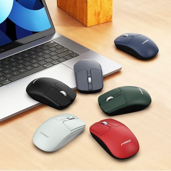 Wireless Silent Metal Wheel Mouse - 图片 5