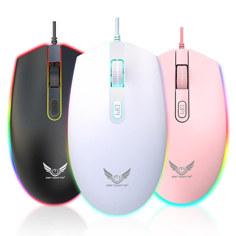 USB Colorful Lighting Wired Mouse - Image 5