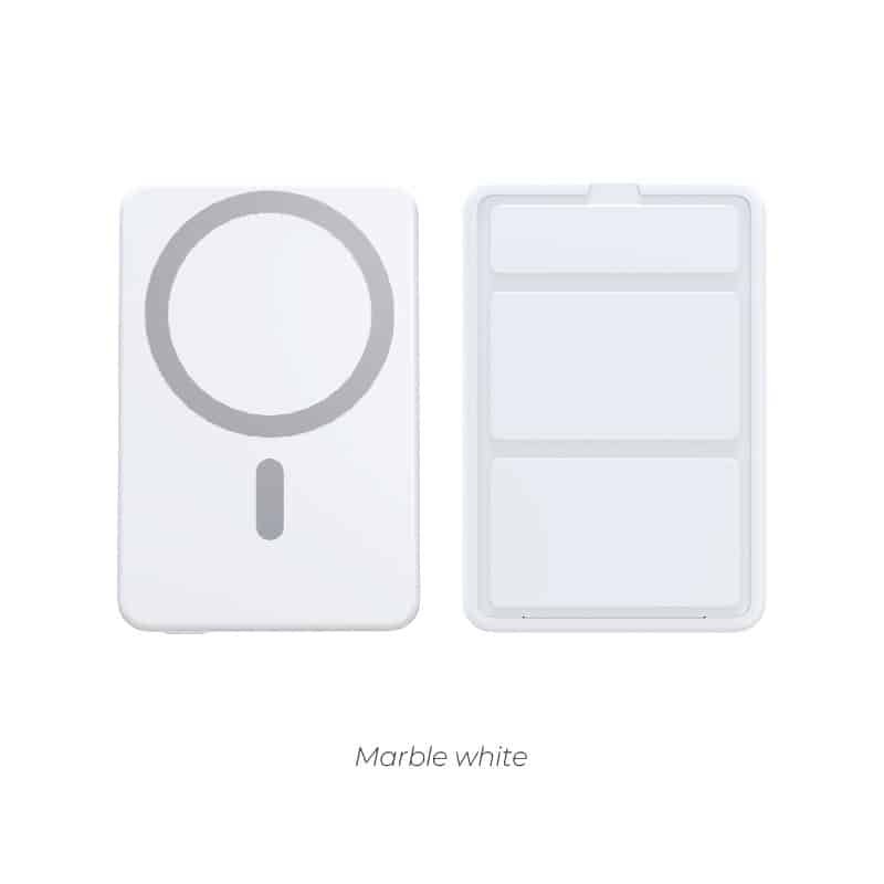 Custom Magnetic 5000 mAh Wireless Power Bank - 图片 5
