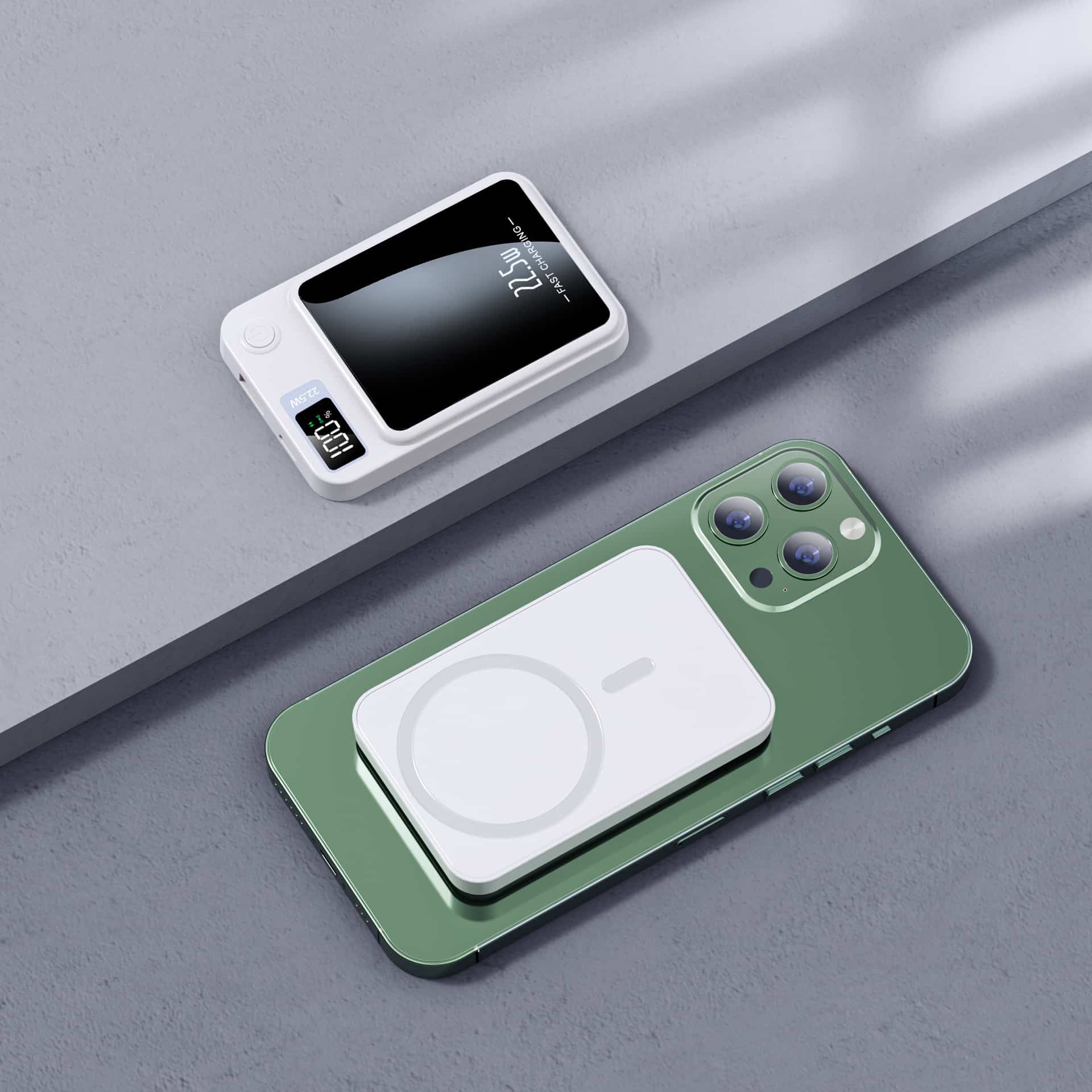 Ultra-Slim Magnetic Wireless Power Bank - 图片 5
