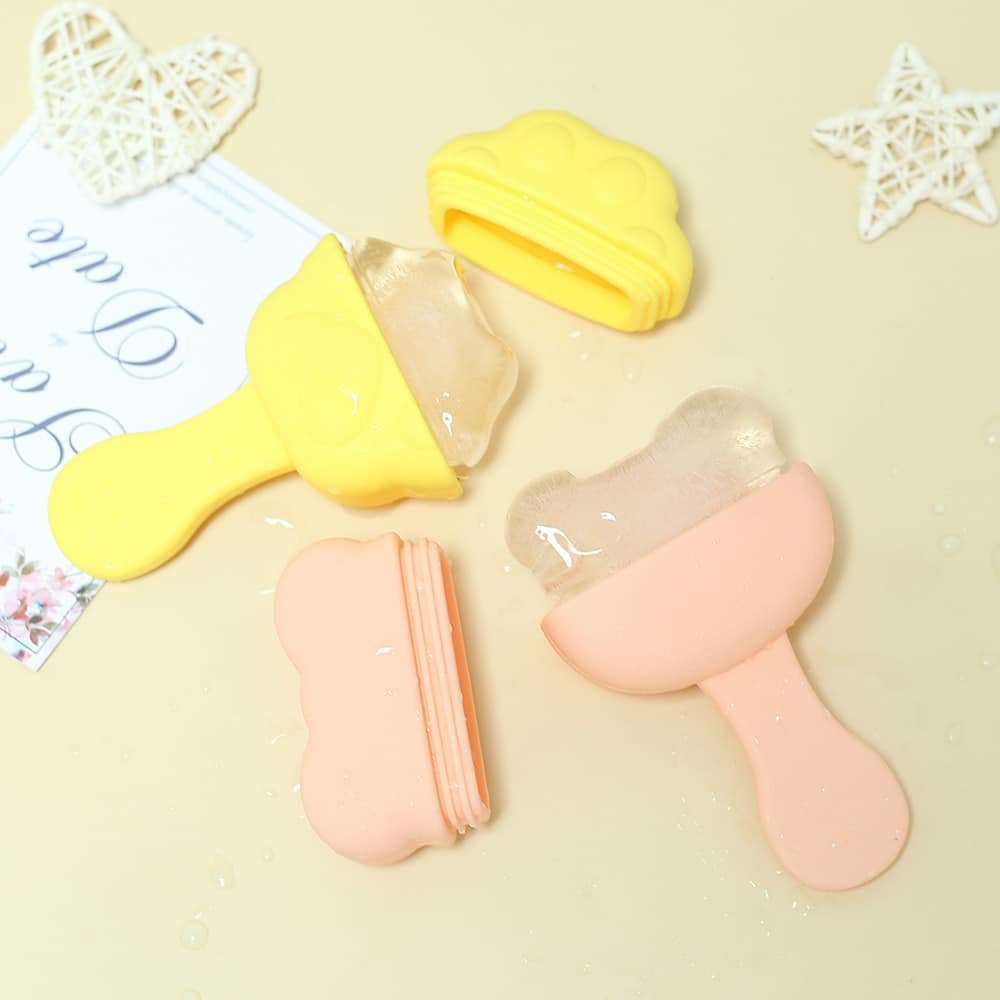 Cat Paw-Shaped Facial Ice Pack with Handle - 图片 5
