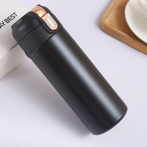 Stainless Steel 15oz Double Vacuum Bouncing Bottle - 图片 5
