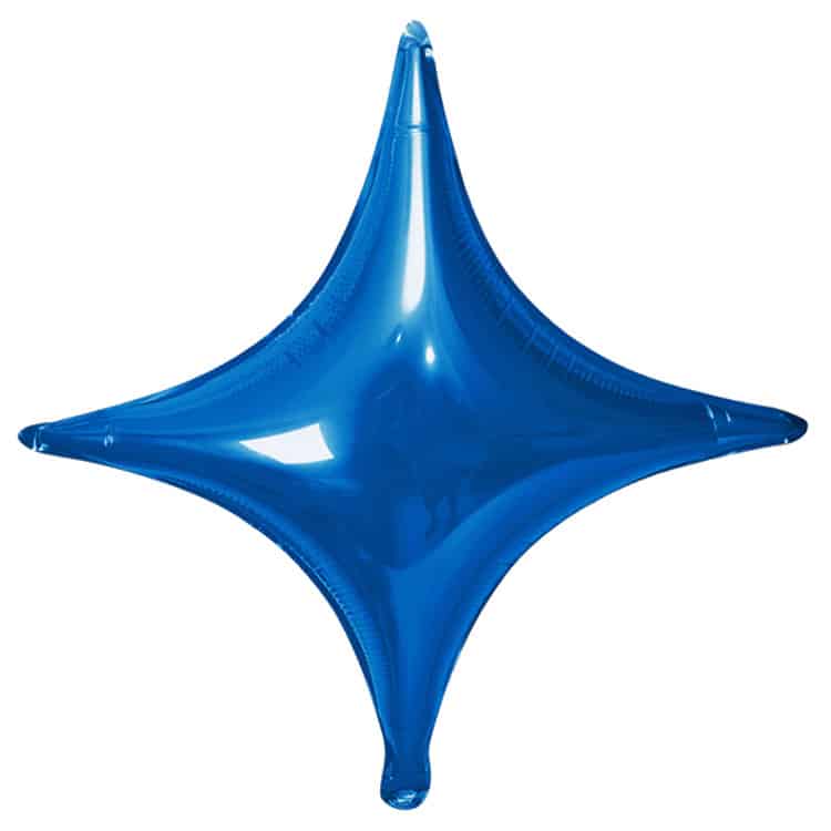 10-Inch Four-Point Star Foil Balloons - 图片 5