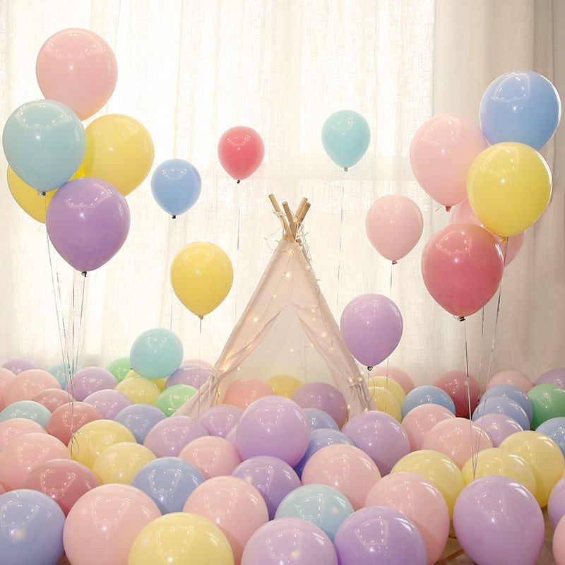 Macaron Pastel Balloons - 图片 5