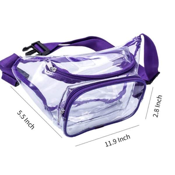 PVC Transparent Multifunctional Fanny Pack - Image 5