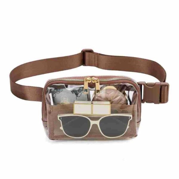 Stadium Approved Clear PVC Fanny Pack Crossbody Bags - Image 5