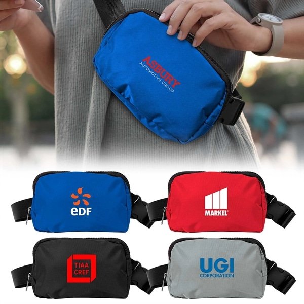 Durable Soft Nylon Travel Hip Pack - Image 5