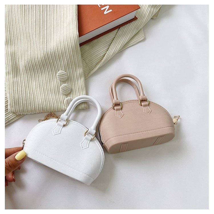 Mini Shell Pattern Handbag - Image 5