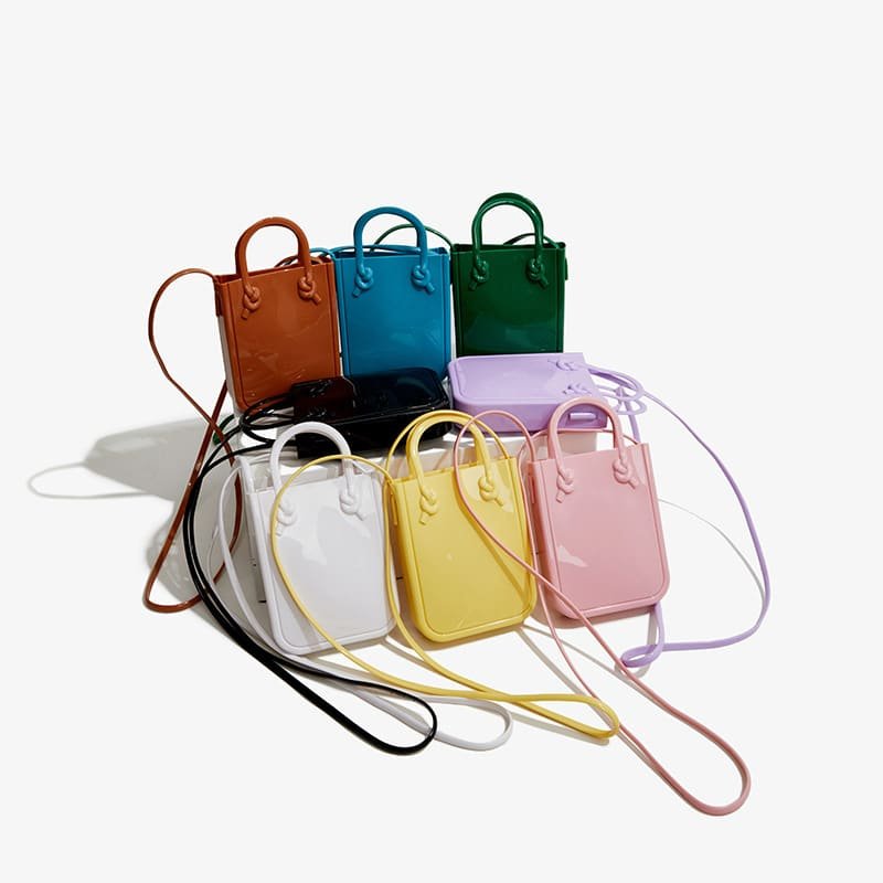 PVC Jelly Gel Crossbody Hand Bag - Image 5
