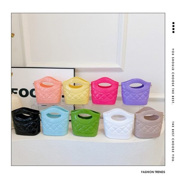 Mini PVC Handheld Chain Bag - Image 5