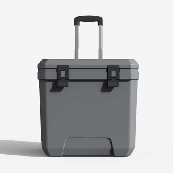 Outdoor Camping Insulated Cooler with Wheels and Telescoping Handle 24L - Image 5