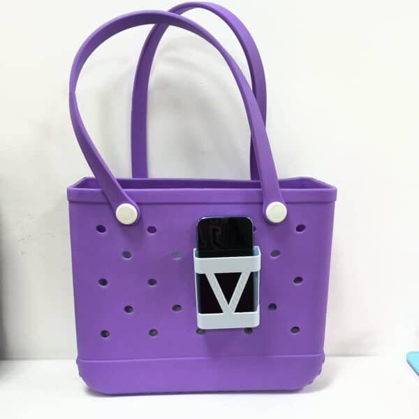 V-shaped Beach Bag Phone Holder - 图片 5