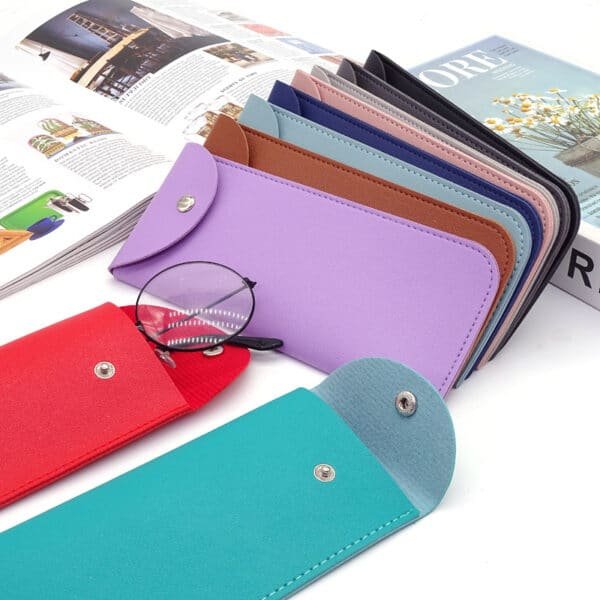 Simple PU Eyeglasses Pouch - Image 5