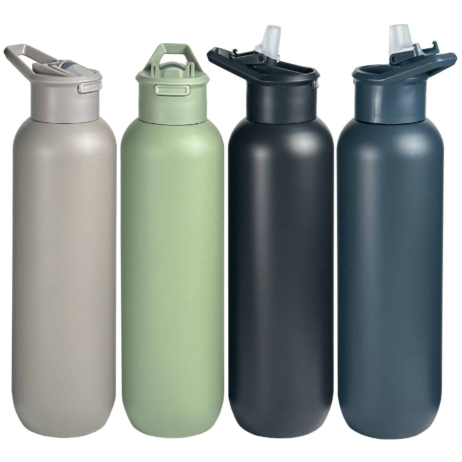 Stainless Steel 21oz Double Layer Vacuum Insulated Bottle with Straw - 图片 5