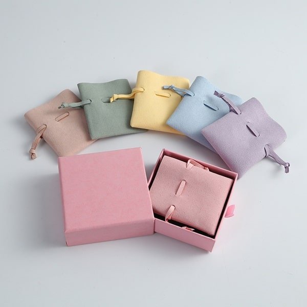 Microfibre Drawstring Velvet Bag - Image 5