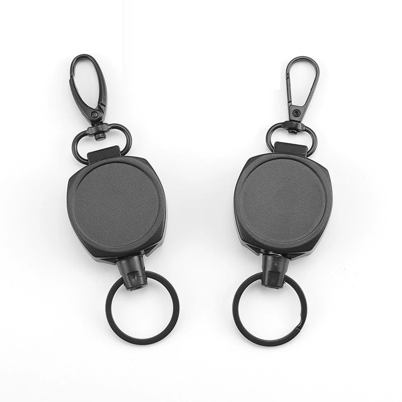Metal Outdoor Anti-Lost Key Retractable Badge Reel - 图片 6