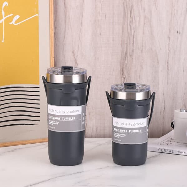 Silicone Carrying Ring Double Vacuum Insulated Bottle 24oz - 图片 6