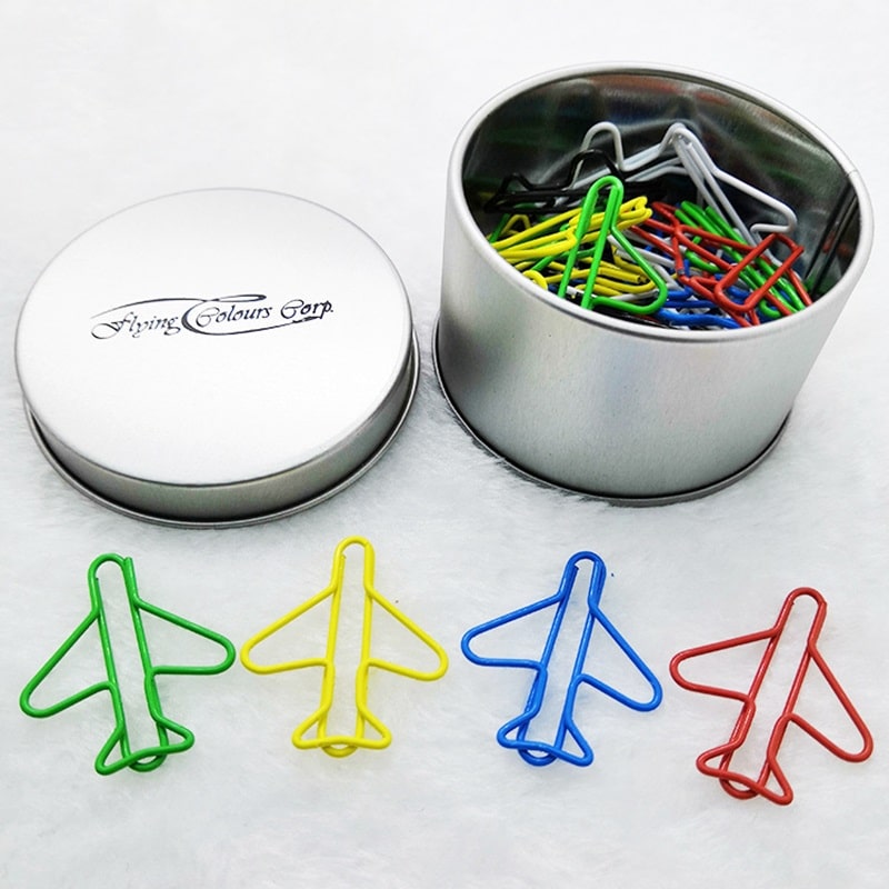 Colorful Boeing Airplane Paperclips - 图片 6