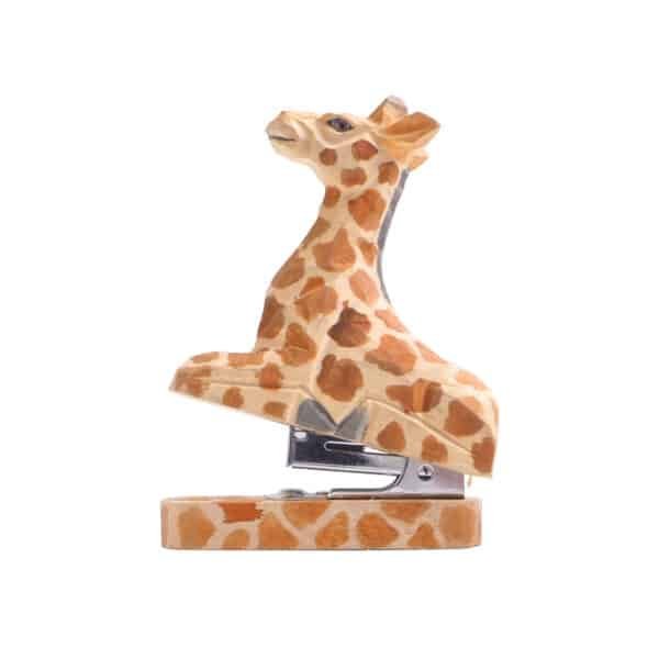 Hand-Carved Wooden Goose Stapler - Image 6