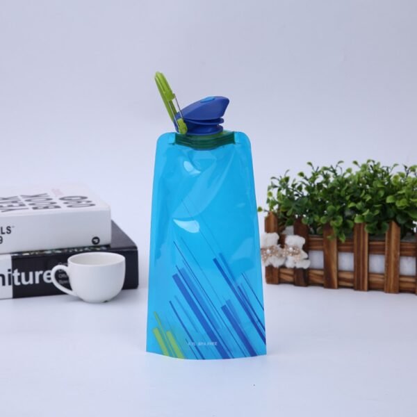 Flip-top PE Folding Water Bag 23oz - 图片 6