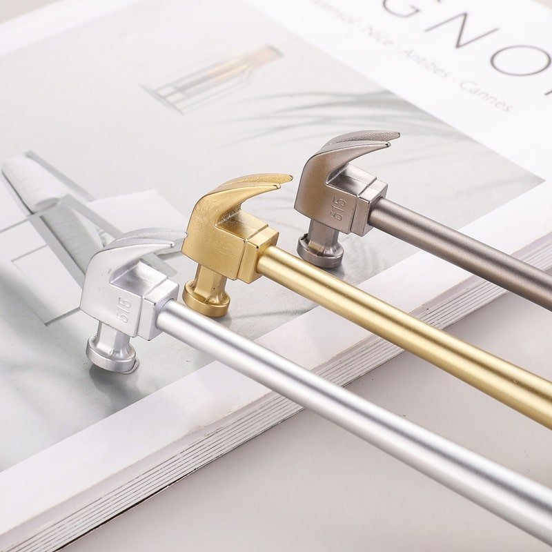Quirky Hammer Shaped Neutral Pen - 图片 6