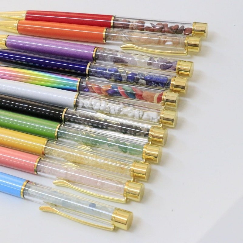Crystal-Studded Twist Ballpoint Pen - Image 6