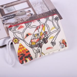 PU Single-Layer Pen Pouch with Custom Full Logo - Image 6