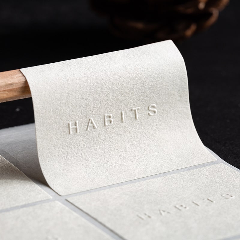 Custom Blind Embossed Stickers Labels - 图片 6