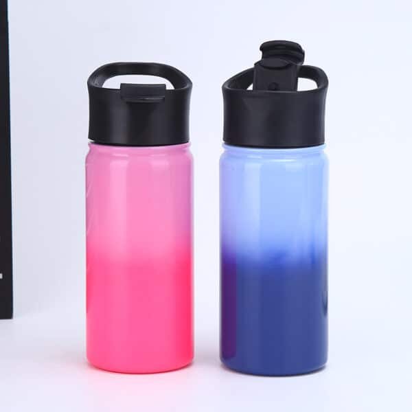 Outdoor Portable 304 Stainless Steel 12oz Sports Water Bottle - 图片 6