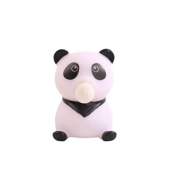 Cute Panda Blow Bubble Stress Ball - 图片 6