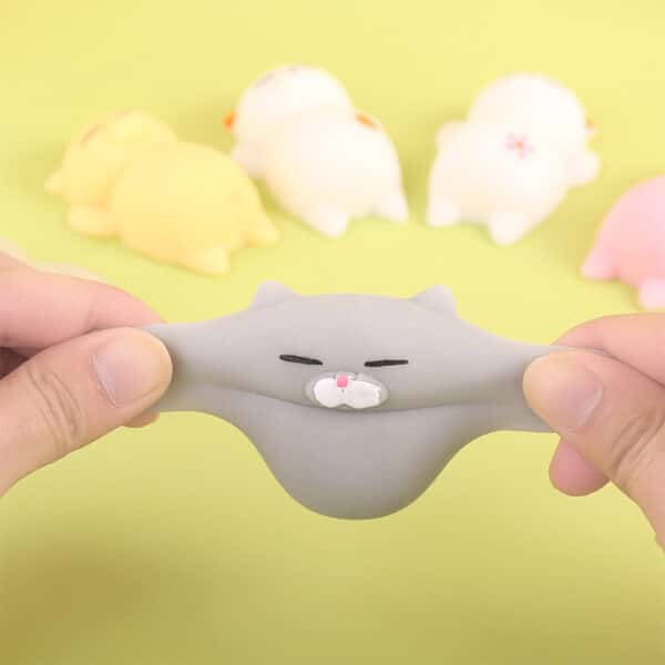 Sleepy Cat Squishy Stress Ball - 图片 6