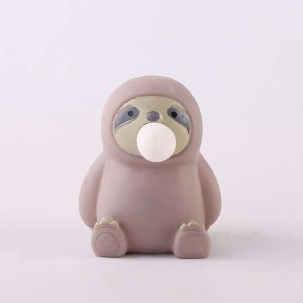 TPR Sloth Bubble Stress Ball - 图片 6