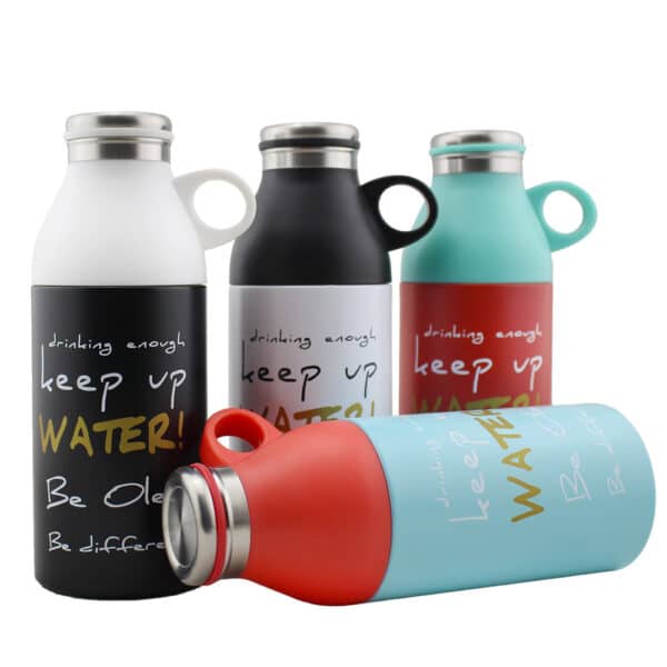Vacuum Stainless Steel Coffee Mug Insulated Water Bottle - 图片 6