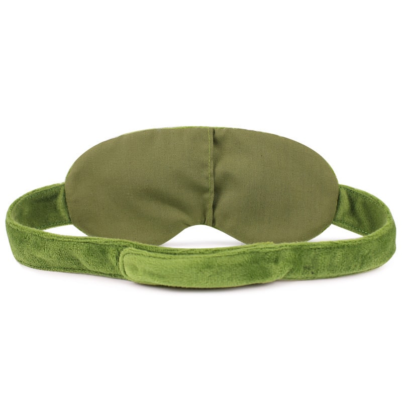 Funny Sad Frog Sleep Mask Eyeshade - 图片 6