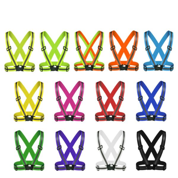 Reflective Safety Vest with Your LOGO - 图片 6