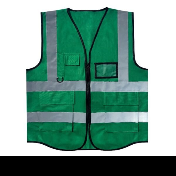 Custom Multi-pocket Reflective Safety Vest - 图片 6