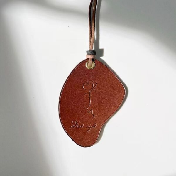 Leather Car Air Freshener - 图片 6