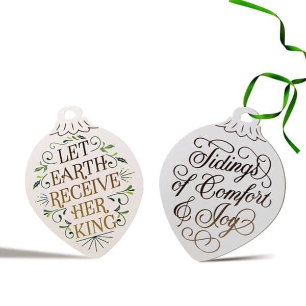 Foil-Stamped Paper Air Freshener - 图片 6