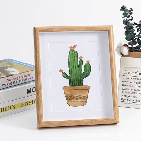 Wooden Creative Skeleton Photo Frame - 图片 6