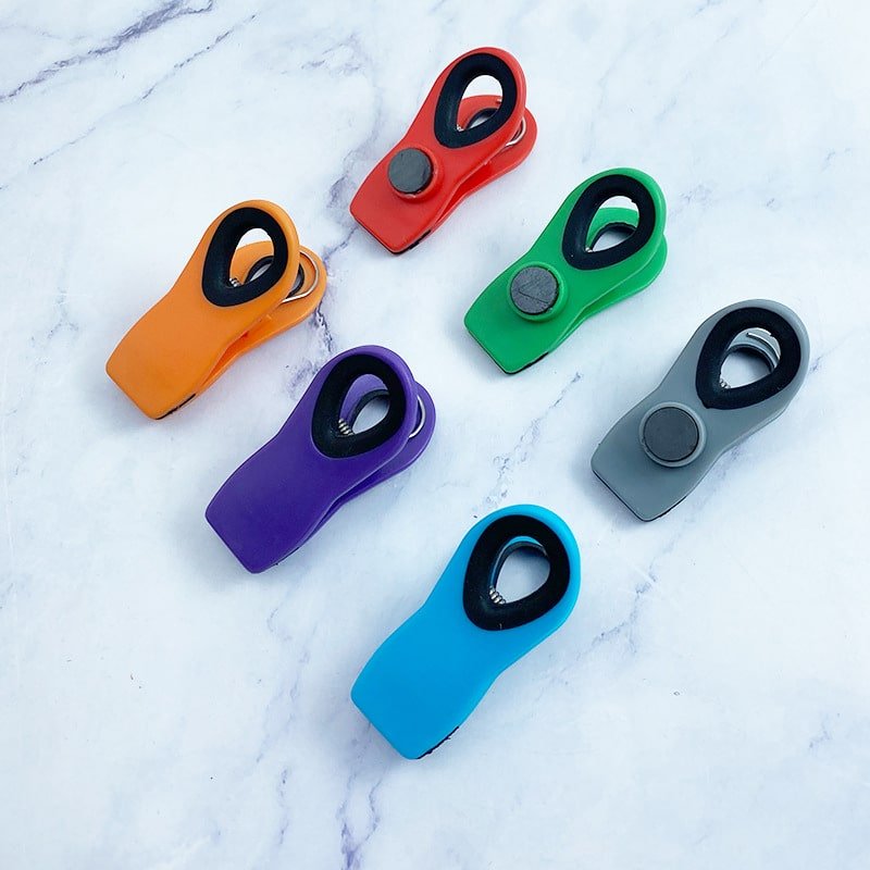Magnetic Colourful Plastic Sealing Clip - 图片 6