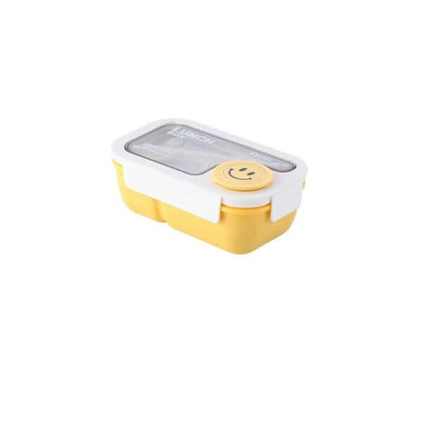 Simple Smiling Pattern Micorwaveable Lunch Box - 图片 6