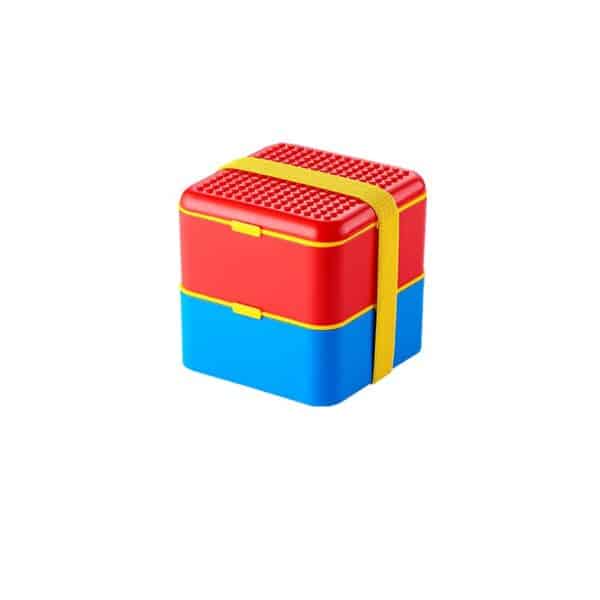 Creative Square Compartments Lunch Box - 图片 6