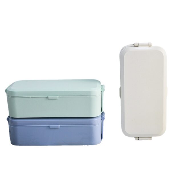 LOGO Customized Single Layer Plastic Lunch Box - 图片 6
