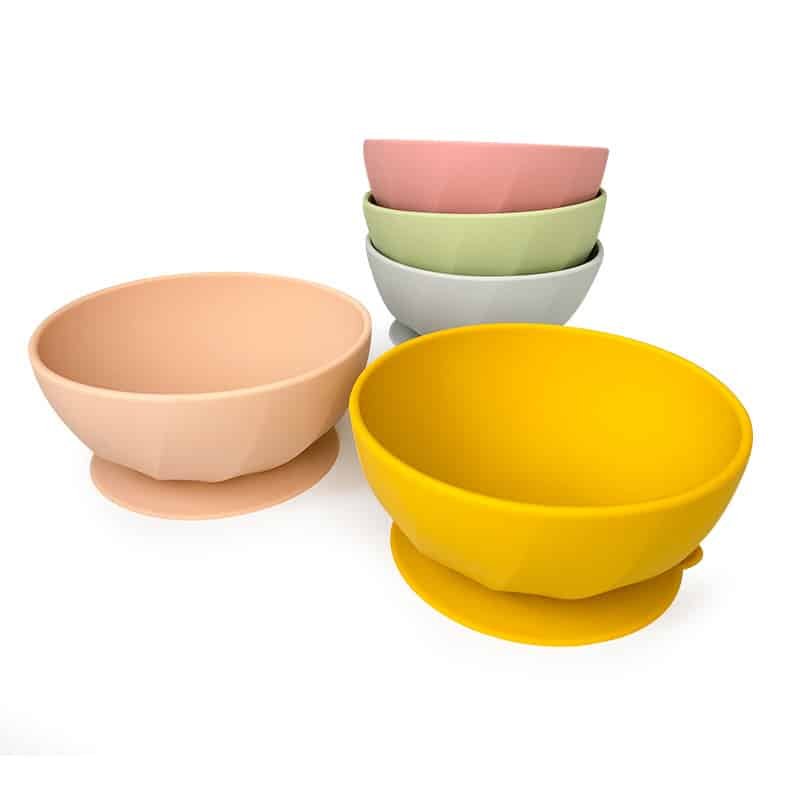Food Grade Drop-proof Large Suction Cup Bowl - 图片 6