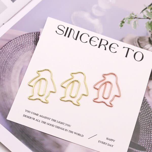Electroplating Penguin Metal Paperclips - Image 6