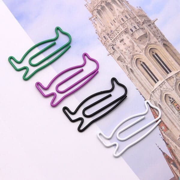 Penguin Shaped Metal Paperclips - 图片 6