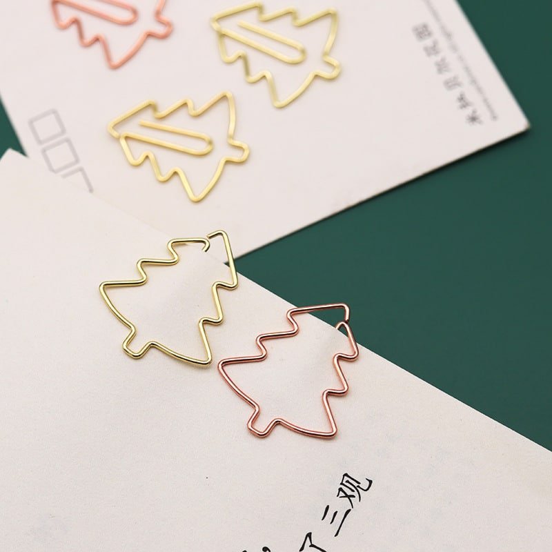 Electroplating Christmas Tree Shaped Paperclips - 图片 6
