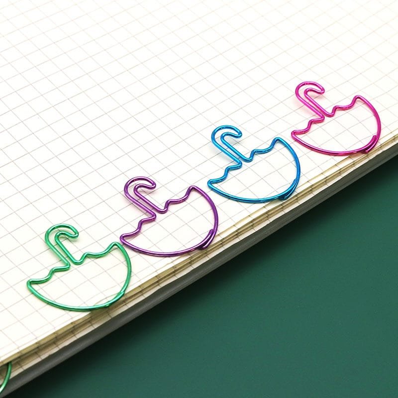 Umbrella Shaped Metal Paperclips - 图片 6